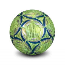 Luminous Size 4 Soccer , Dazzling Glow in the Dark Training and Game , Long-Lasting Brightness