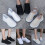(White,EU38)Scarpe da ginnastica donna running sneakers slip on jogging palestra comode moda 4