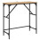VidaXL vidaXL Console Table Artisan Oak 75 x 32 x 75 cm Engineered Wood 2