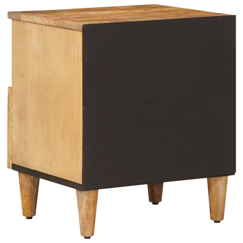 VidaXL vidaXL Bedside Table Brown 50 x 33 x 60 cm Solid Mango Wood 2
