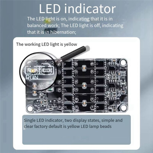 5.5A High Current Balance Module 4S Active Equalizer Balancer Lifepo4/Lipo/Lto Battery  Capacitor