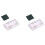2X 4 Led Auto Pir Infrared Wireless Door Keyhole Motion Sensor Light Lamp 1