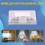 2X 4 Led Auto Pir Infrared Wireless Door Keyhole Motion Sensor Light Lamp 6