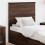 VidaXL vidaXL Headboard with Headboard Brown Oak 75 cm Engineered wood 1