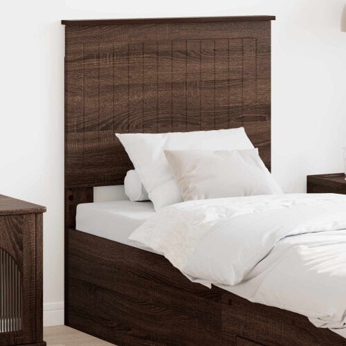 VidaXL vidaXL Headboard with Headboard Brown Oak 75 cm Engineered wood