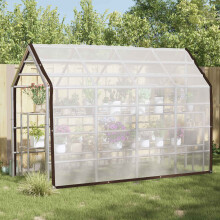 vidaXL Plant Cover Transparent 5 x 3.5 m PE