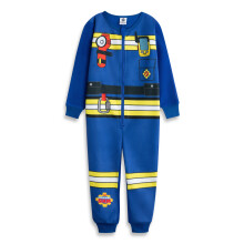 (2-3 Years) Fireman Sam Onesie (Boys Blue)