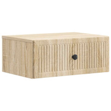 vidaXL Bedside Cabinet Sonoma Oak 49 x 34.5 x 20 cm Engineered Wood