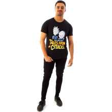 (XX-Large) Rick And Morty Short Sleeved T-Shirt (Mens Black)