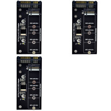 3X NGFF M.2 Adapter M2 SATA3 Raiser M.2 to Adapter SSD M2 to Expansion Card B Key Suppor 30/42/60/80mm