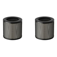 2X FY0910 Filterersatz für AC0950 AC0951 Luftreiniger, Hocheffizienter Hepa-Filter Zur Formaldehydentfernung