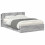 VidaXL vidaXL Bed Frame with Storage Grey Sonoma 160 x 200 cm Engineered Wood 3