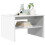 VidaXL vidaXL Coffee Table White 60 x 50 x 40 cm Engineered Wood 2