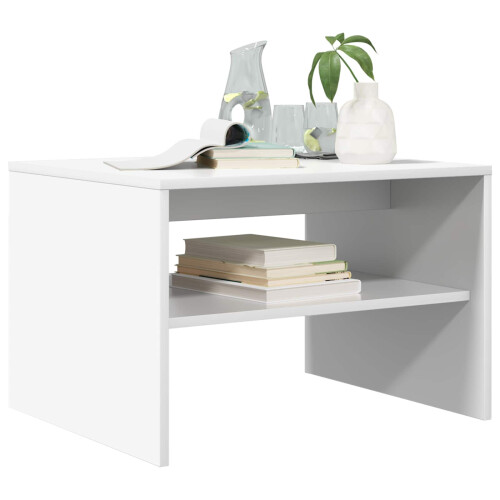 VidaXL vidaXL Coffee Table White 60 x 50 x 40 cm Engineered Wood 1
