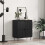 VidaXL vidaXL Sideboard Black Oak 60 x 35 x 70 cm 1