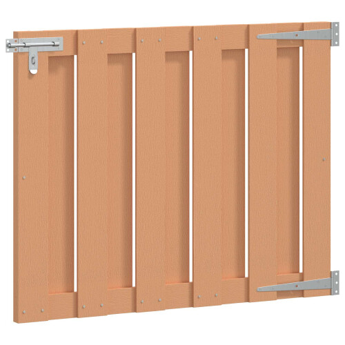 VidaXL vidaXL Gartentor 100 x 80 cm WPC und Aluminium Braun