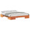 VidaXL vidaXL Bed Frame Brown 200 x 200 cm 4