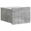 VidaXL vidaXL Wall-Mounted Bedside Cabinet with Drawer 2 pcs Concrete Grey 4