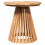 VidaXL vidaXL Side Table Brown 50 x 50 x 49.5 cm Solid Teak Wood 3