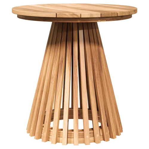 VidaXL vidaXL Side Table Brown 50 x 50 x 49.5 cm Solid Teak Wood 2