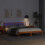 VidaXL vidaXL Bed Frame with Headboard Wax Brown 160 x 200 cm Solid Pine Wood 5