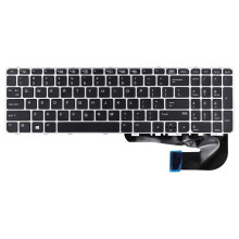 Toetsenbord voor EliteBook 755 G3 850 G3 850 G4 ZBook 15u G3 G4 Geen Achtergrondverlichting Geen Aanwijsfunctie Zilveren Frame