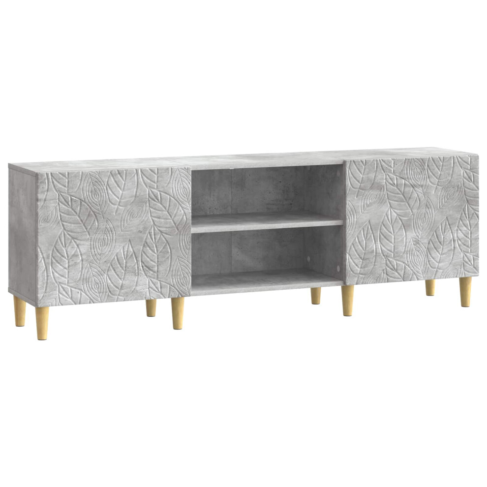 Vidaxl Tv Cabinet 150 X 31 X 50 Cm Concrete Grey Engineered Wood