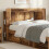 VidaXL vidaXL Headboard Cabinet with Storage Old Wood Engineered Wood 4