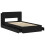 VidaXL vidaXL Bed Frame with Storage Black 90 x 190 cm Engineered Wood 4