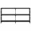 VidaXL vidaXL Console Table Black Oak 156 x 28 x 80.5 cm Engineered Wood 5
