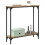 VidaXL vidaXL Console Table Artisan Oak 75 x 22.5 x 75 cm Engineered Wood 3