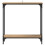 VidaXL vidaXL Console Table Artisan Oak 75 x 22.5 x 75 cm Engineered Wood 4