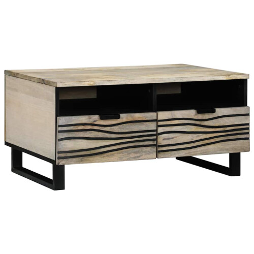 VidaXL vidaXL Coffee Table White 80 x 54 x 40 cm Engineered Wood