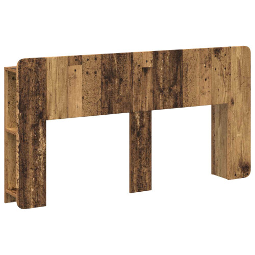 VidaXL vidaXL Headboard Cabinet with Storage Old Wood Engineered Wood 2