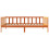 VidaXL vidaXL Bed Frame with Headboard Wax Brown 90 x 190 cm Solid Pine Wood 4