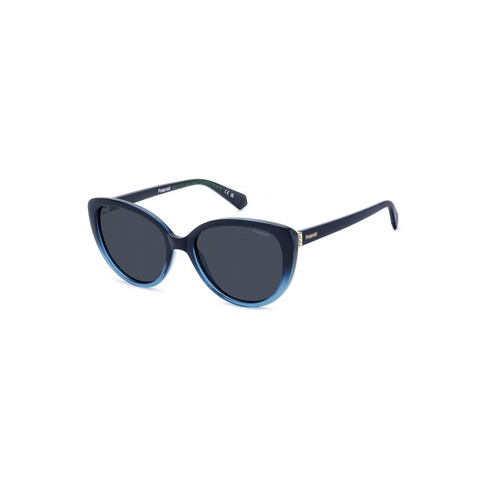 Polaroid Sunglasses Pld 4176/S/X 56/18/145 Blue Polycarbonate Frames Woman Pld 4176/S/X