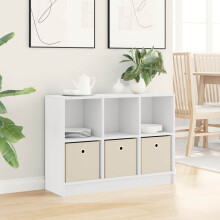 vidaXL Sideboard with Drawer White 88.5 x 27.5 x 63.5 cm