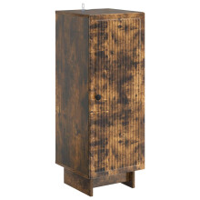 vidaXL Sideboard Smoked Oak 33 x 34.5 x 90 cm Engineered Wood