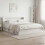 VidaXL vidaXL Headboard Cabinet with Storage White Engineered Wood 4