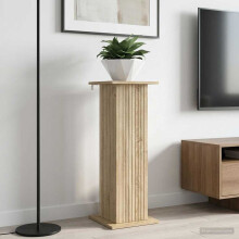 vidaXL Plant Stand Sonoma Oak 30.5 x 30 x 80.5 cm Engineered Wood
