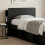 VidaXL vidaXL Headboard Cabinet with Storage Black Engineered Wood 3