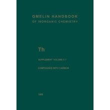 Th Thorium Compounds with Carbon Carbonates Thiocyanates Alkoxides Car