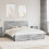 VidaXL vidaXL Bed Frame Concrete Grey 180 x 200 cm Engineered Wood 1
