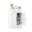 Bathroom Cabinet with Drawer, Adjustable Shelf, 56x30x80 cm, White 1