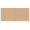 VidaXL vidaXL 2-Panel Room Divider Beige 348 x 180 cm Fabric 4