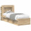 VidaXL vidaXL Headboard Cabinet with Storage Sonoma Oak Engineered Wood 4