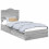 VidaXL vidaXL Storage Bed Grey Sonoma 100 x 200 cm Engineered Wood 4
