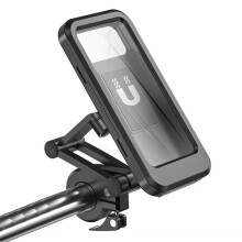 Wasserdichter Lenker-Handyhalter mit 360 Rotation, Touchscreen-Zugriff und abschließbarer Klemme, kompatibel mit 7 inch