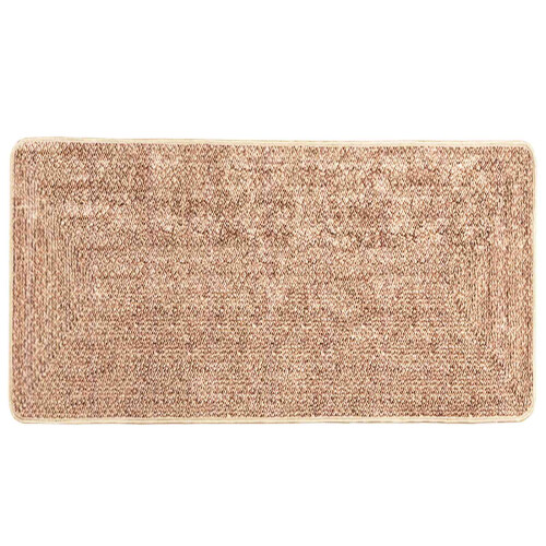 VidaXL vidaXL Rug Runner MARSA Yellow 80 x 100 cm Polyester and PVC 1