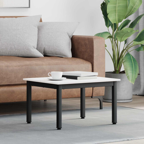 VidaXL vidaXL Coffee Table White 60 x 50 x 36 cm Solid Pine Wood